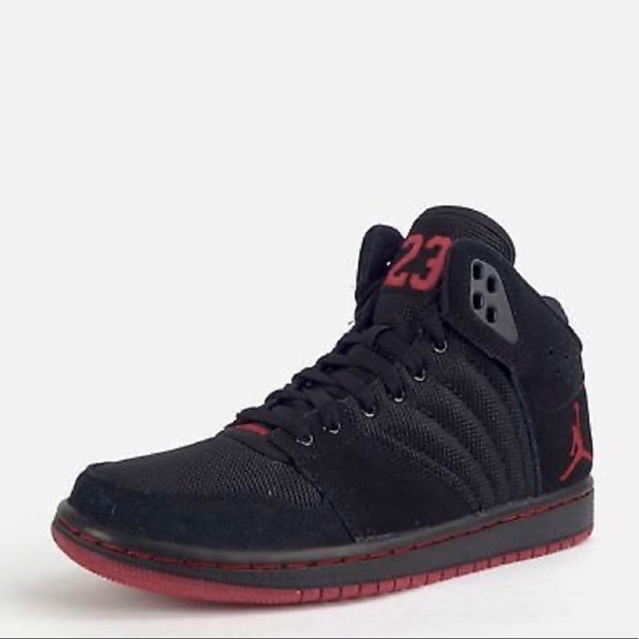 jordan 1 flight 4 premium black and red